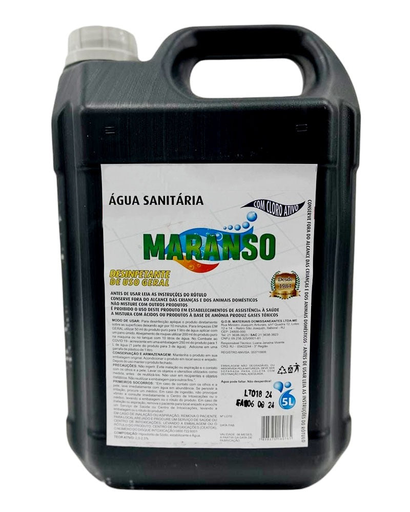 Água Sanitária - 5 Litros