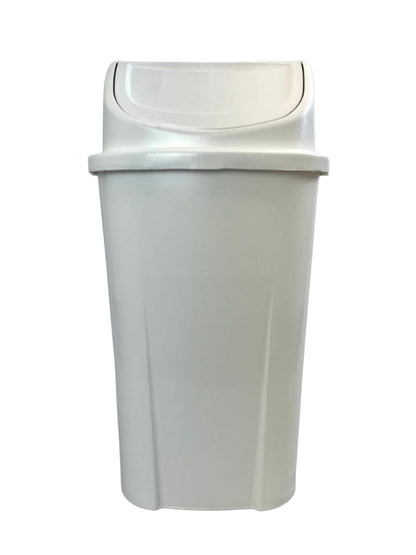 ⁠Lixeira plástico basculante 60l branco