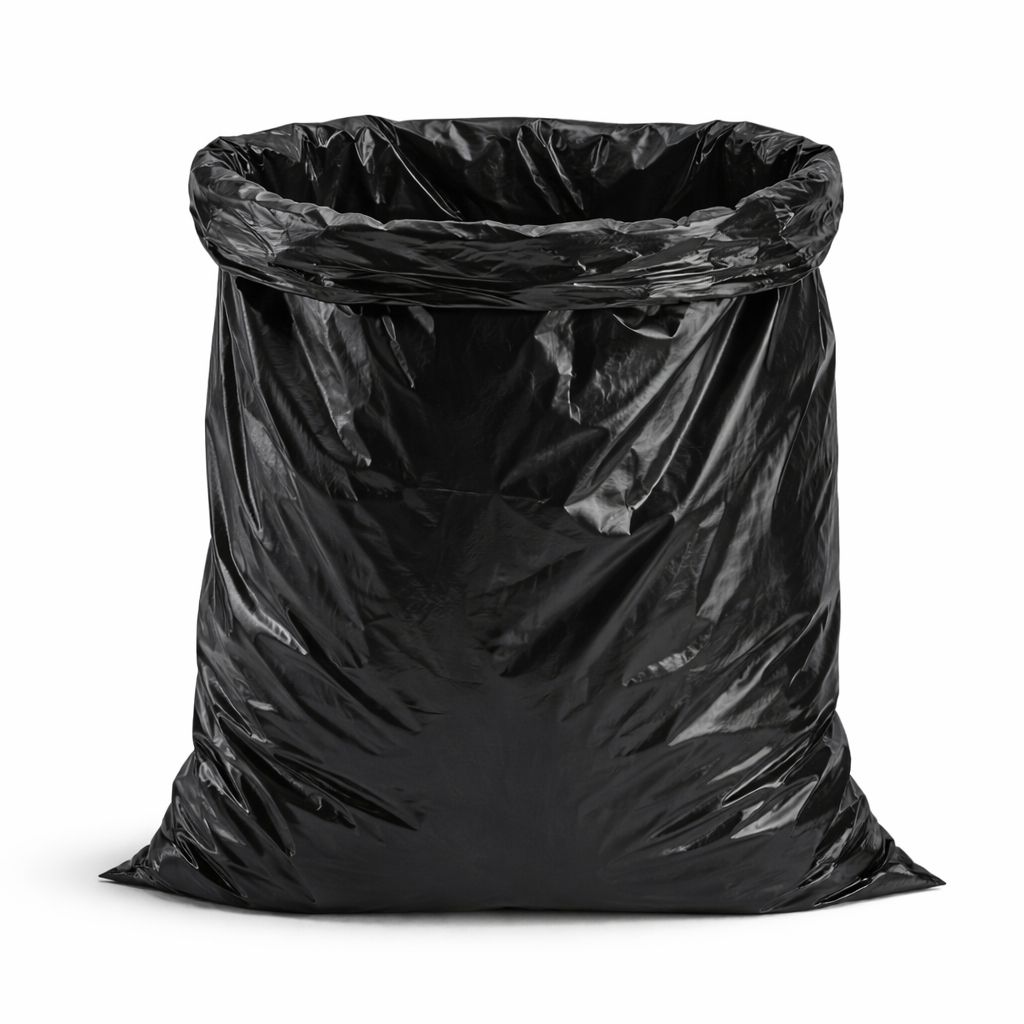 Saco de Lixo Preto 100l Super Reforçado 50Unid