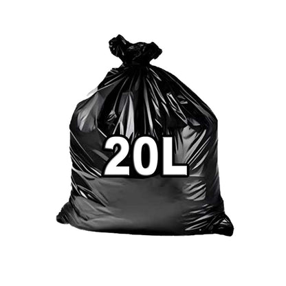Saco de Lixo Preto 20l Super Reforçado 100unid